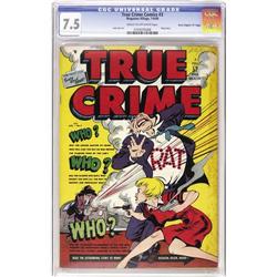 True Crime Comics #3 Davis Crippen ("D" Copy) CGC 7.5 