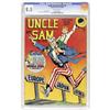 Image 1 : Uncle Sam Quarterly #8 (Quality, 1943) CGC VF+ 8.5 