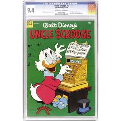 Uncle Scrooge #5 (Dell, 1954) CGC NM 9.4 