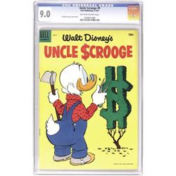 Uncle Scrooge #9 (Dell, 1955) CGC VF/NM 9.0 