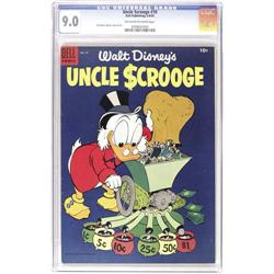 Uncle Scrooge #10 (Dell, 1955) CGC VF/NM 9.0 