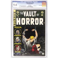 Vault of Horror #39 Gaines File pedigree, 11/12 (1954) 