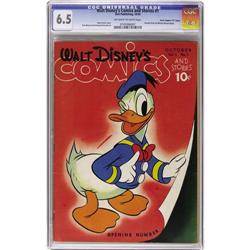 Walt Disney's Comics and Stories #1 CGC FN+ 6.5 