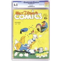 Walt Disney's Comics and Stories #2 CGC FN+ 6.5 