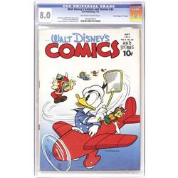 Walt Disney's Comics and Stories #34 CGC VF 8.0 