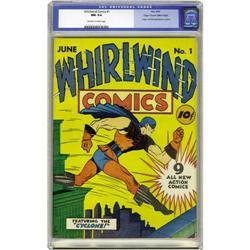 Whirlwind Comics #1 Mile High pedigree (1940) NM 9.4 