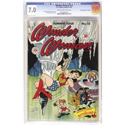 Wonder Woman #13 Davis Crippen ("D" Copy) pedigree 7.0 