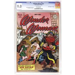 Wonder Woman #20 Davis Crippen ("D" Copy) pedigree 9.0 