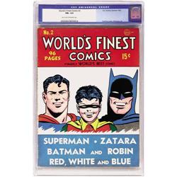 World's Finest Comics #2 (DC, 1941) CGC FN+ 6.5 