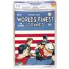 Image 1 : World''s Finest Comics #6 (DC, 1942) CGC VF- 7.5 