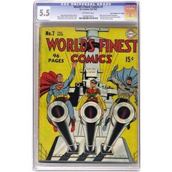 World's Finest Comics #7 Davis Crippen ("D" Copy) pedig 