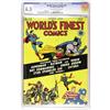 Image 1 : World''s Finest Comics #10 (DC, 1943) CGC FN+ 6.5 