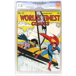 World's Finest Comics #12 Davis Crippen ("D" Copy) 7.0 