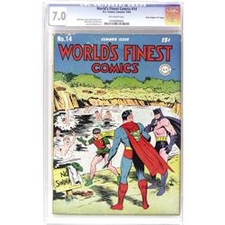 World's Finest Comics #14 Davis Crippen ("D" Copy) 7.0 
