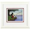 Image 1 : Mickey Mouse Fishing Animation Cel and Background (Walt 