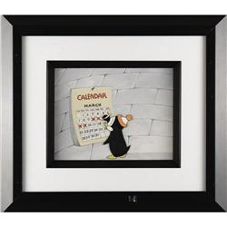 Chilly Willie Hand Painted Cel and Background Art 