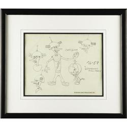 Woodpecker From Mars Script and Model Sheet 