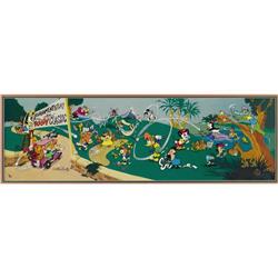 Golf-A-Rama Limited Edition Hand Painted Cel #42/200 