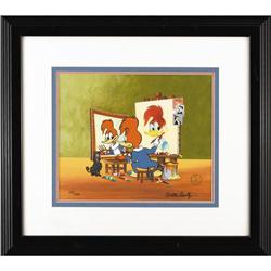 Woody's Triple Self Portrait Limited Edition Cel 