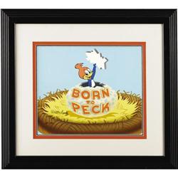Woody Woodpecker "Born to Peck" Limited Edition Cel 