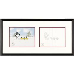 It's Christmastime Again, Charlie Brown Cel Art 