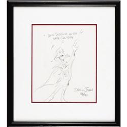 Chuck Jones - "Duck Dodgers in the 241/2 Century" Art 