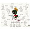 Image 1 : Model Sheet: Marvin the Martian Limited Edition Cel 