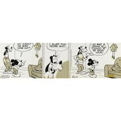 Roman Arambula - Mickey Mouse Daily Comic Strip Art 