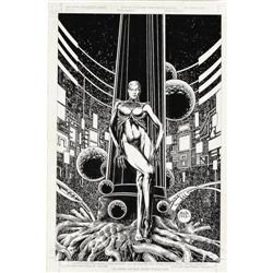 Michael Bair - The Choke #5 Cover Original Art 