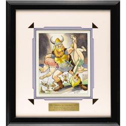 Carl Barks - "The Vikings" Illustration Original Art 