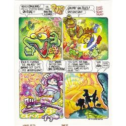 Mark Bodé - Lizard of Oz Panel Page 20 Original Art 