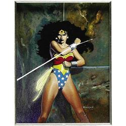 John Bolton - Wonder Woman Painting Original Art 