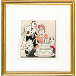 Marge Buell - Little Lulu Panel Page Original Art, 1938 