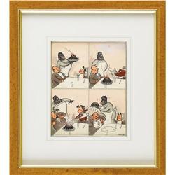 Marge Buell - Little Lulu Panel Page Original Art, 1942 