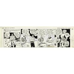 Milton Caniff - Terry and the Pirates Daily Strip Art 