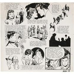 Milton Caniff - Terry and the Pirates Partial Sunday 