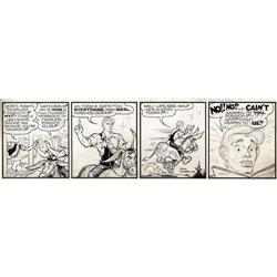 Al Capp Studio - Li'l Abner Unpublished Daily Comic Art 