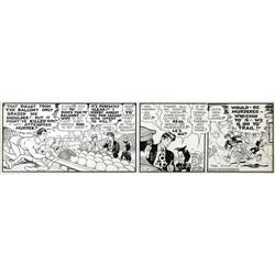 Al Capp Studio - Li'l Abner Daily Comic Strip Art 