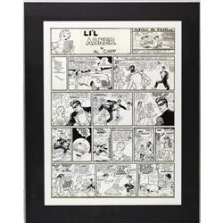 Al Capp Studio Li'l Abner Sunday Comic Strip Orig. Art 