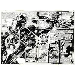 Dave Cockrum X-Men #97 2-Page Splash Original Art 