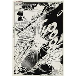 Gene Colan & George Klein - Sub-Mariner #11 Splash Art 