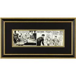 Roy Crane - Buz Sawyer Daily Comic Strip Original Art 