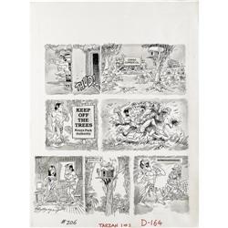 Jack Davis - Mad #206 Page Original Art, Group of 3 