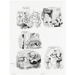 Jack Davis - Mad #316 Page Original Art, Group of 2 