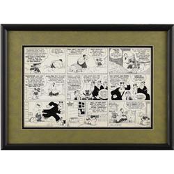 Billy DeBeck - Barney Google & Snuffy Smith Sunday Art 