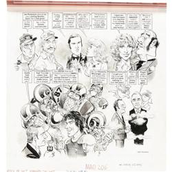 Mort Drucker - Mad #206, Complete 7-page Story 