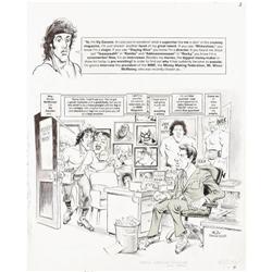 Mort Drucker - Mad #264 Page Original Art, Group of 4 