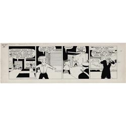 Chester Gould - Dick Tracy Daily Comic Strip Art 