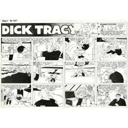 Chester Gould - Dick Tracy Sunday Comic Original Art 