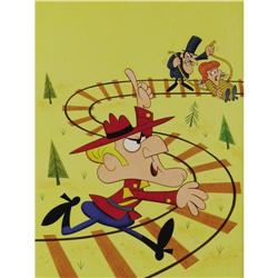 Ben Greenberg - Dudley Do-Right Coloring Book Cover Art 